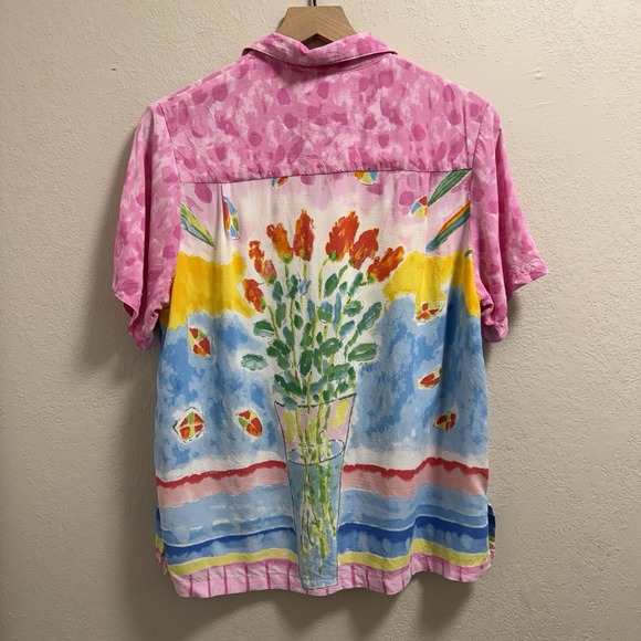 Jams World Kiyoshi Large Button Up Style W624 ROSS, Roses - Picture 5 of 15